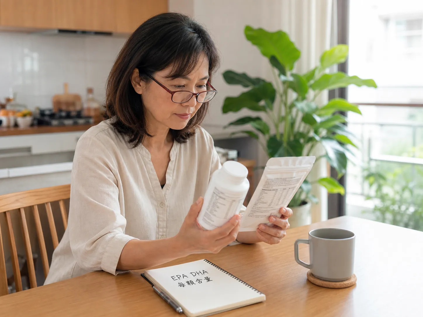 角鯊烯與角鯊烷差異比較圖，說明食品級角鯊烯軟膠囊與外用保養品角鯊烷的不同用途